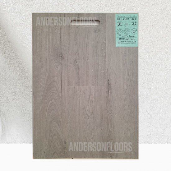 Diamond Floors - Gleaming Ice 7mm Vinyl Diamond Floors - Gleaming Ice 7mm Vinyl